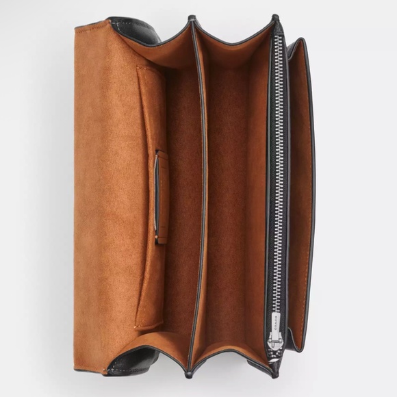 Coach Klare Crossbody Bag With Heart Bolt Print - Picture 5 of 13